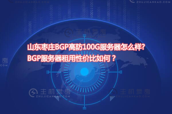 山东枣庄BGP高防100G服务器稳定吗?租用BGP服务器的性价比怎么样？